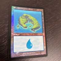 MTG Magic: The Gathering Foil 旧枠 基本土地 人気絵柄 インベイジョン INV カード 島 トレカ 338/350 L Wizards of the Coast TCG サムネイル 1