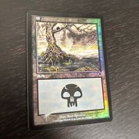 MTG マジック:ザ ギャザリング Foil 旧枠 基本土地 人気絵柄 インベイジョン INV カード 沼 トレカ 339/350 Land Wizards of the Coast TCG サムネイル 1