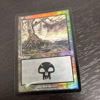 MTG マジック:ザ ギャザリング Foil 旧枠 基本土地 人気絵柄 インベイジョン INV カード 沼 トレカ 339/350 Land Wizards of the Coast TCG サムネイル 2