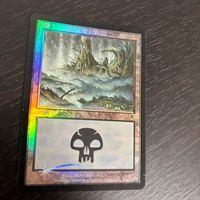 Magic The Gathering Swamp Foil 340/350 Japanese TCG Invasion INV Land サムネイル 1