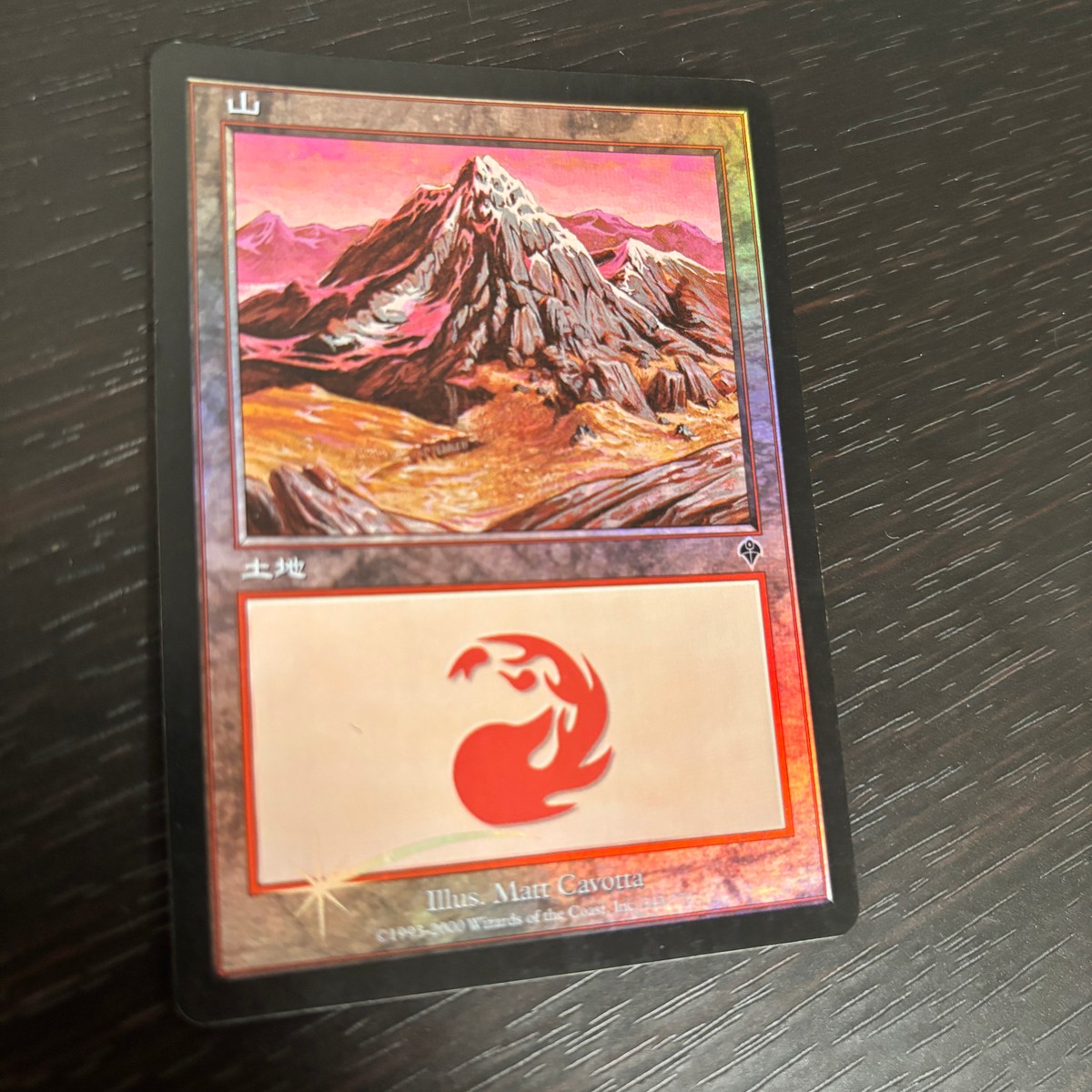MTG マジック:ザ ギャザリング Foil 旧枠 基本土地 人気絵柄 インベイジョン INV カード 山 トレカ INV L Wizards of the Coast TCG