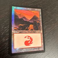 MTG マジック：ザ ギャザリング Foil 旧枠 基本土地 人気絵柄 インベイジョン INV カード 山 トレカ 345/350 L Wizards of the Coast TCG サムネイル 1