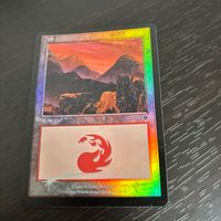 MTG マジック：ザ ギャザリング Foil 旧枠 基本土地 人気絵柄 インベイジョン INV カード 山 トレカ 345/350 L Wizards of the Coast TCG サムネイル 2