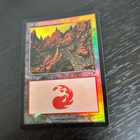 MTG マジック:ザ ギャザリング Foil 旧枠 基本土地 人気絵柄 インベイジョン INV カード 山 トレカ 346/350 L Wizards of the Coast TCG サムネイル 2