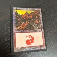 MTG マジック:ザ ギャザリング Foil 旧枠 基本土地 人気絵柄 インベイジョン INV カード 山 トレカ 346/350 L Wizards of the Coast TCG サムネイル 1