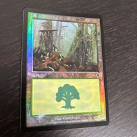 MTG マジック：ザ ギャザリング Foil 旧枠 基本土地 人気絵柄 インベイジョン INV カード 森 トレカ 350/350 L Wizards of the Coast TCG サムネイル 1