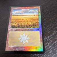 Magic The Gathering Plains Foil 332/350 Onslaught Land Card TCG サムネイル 2