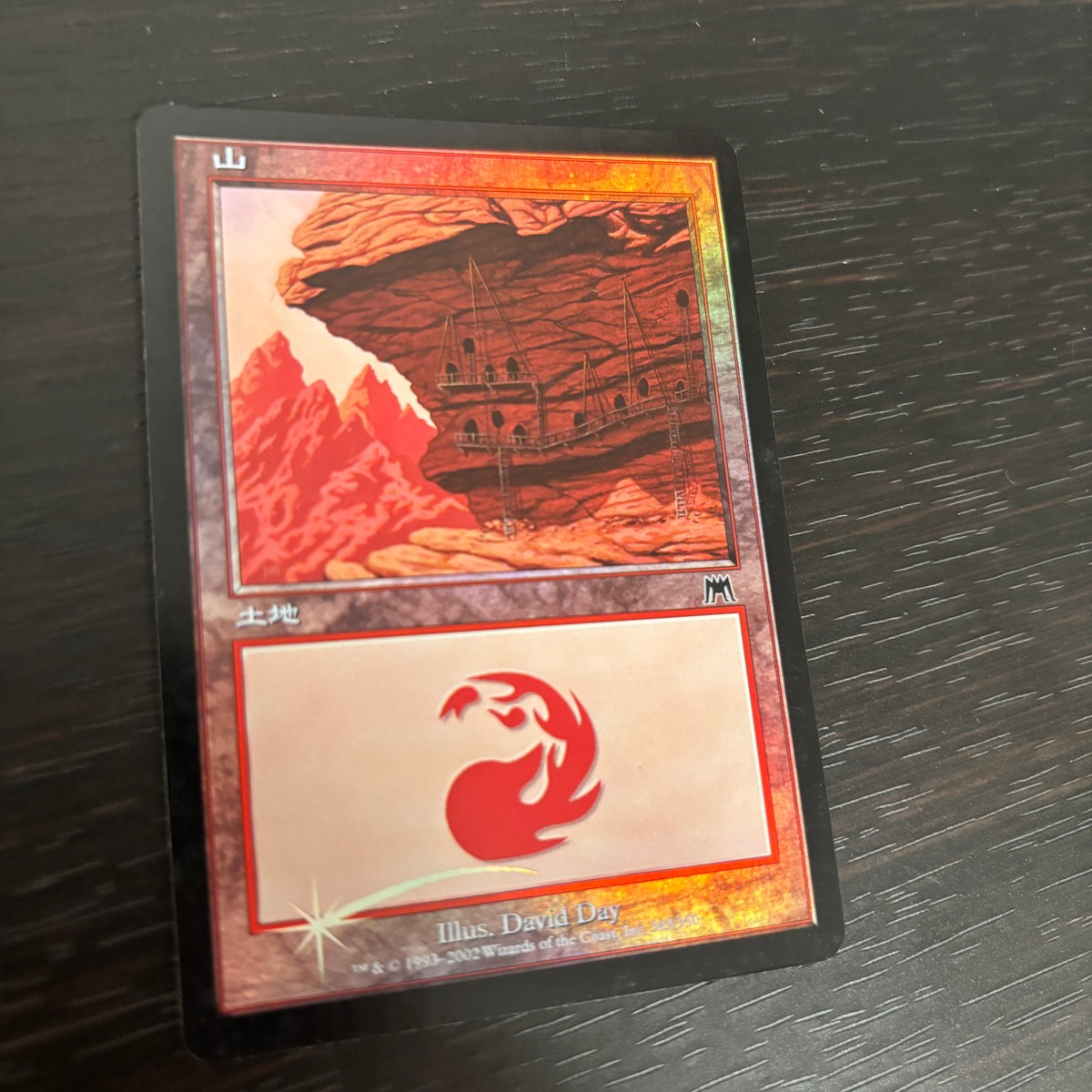 MTG Magic: The Gathering Foil 旧枠 基本土地 人気絵柄 オンスロート ONS カード 山 トレカ L Wizards of the Coast TCG