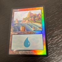 MTG Magic: The Gathering Foil 旧枠 基本土地 人気絵柄 オデッセイ ODY カード Island トレカ 335 L Wizards of the Coast TCG サムネイル 2