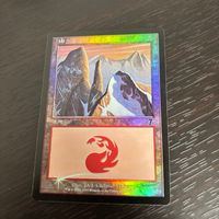 MTG マジック:ザ ギャザリング Foil 旧枠 基本土地 人気絵柄 7ED カード 山 トレカ 337/350 L Wizards of the Coast TCG サムネイル 2