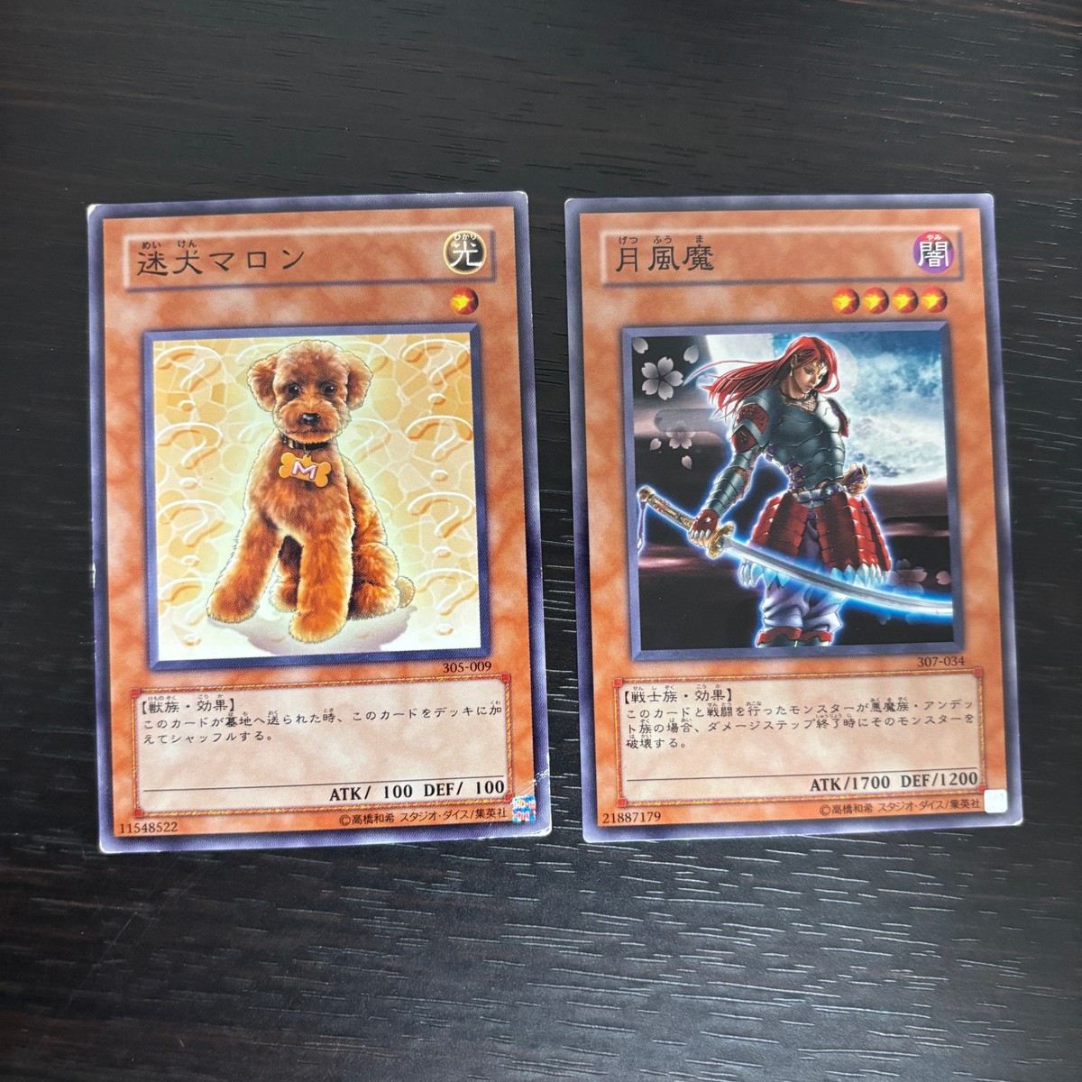 遊戯王 遊☆戯☆王オフィシャルカードゲーム 3期 ノーマルレア ノーレア カード 迷犬マロン トレカ 305-009 ノーマルレア コナミ