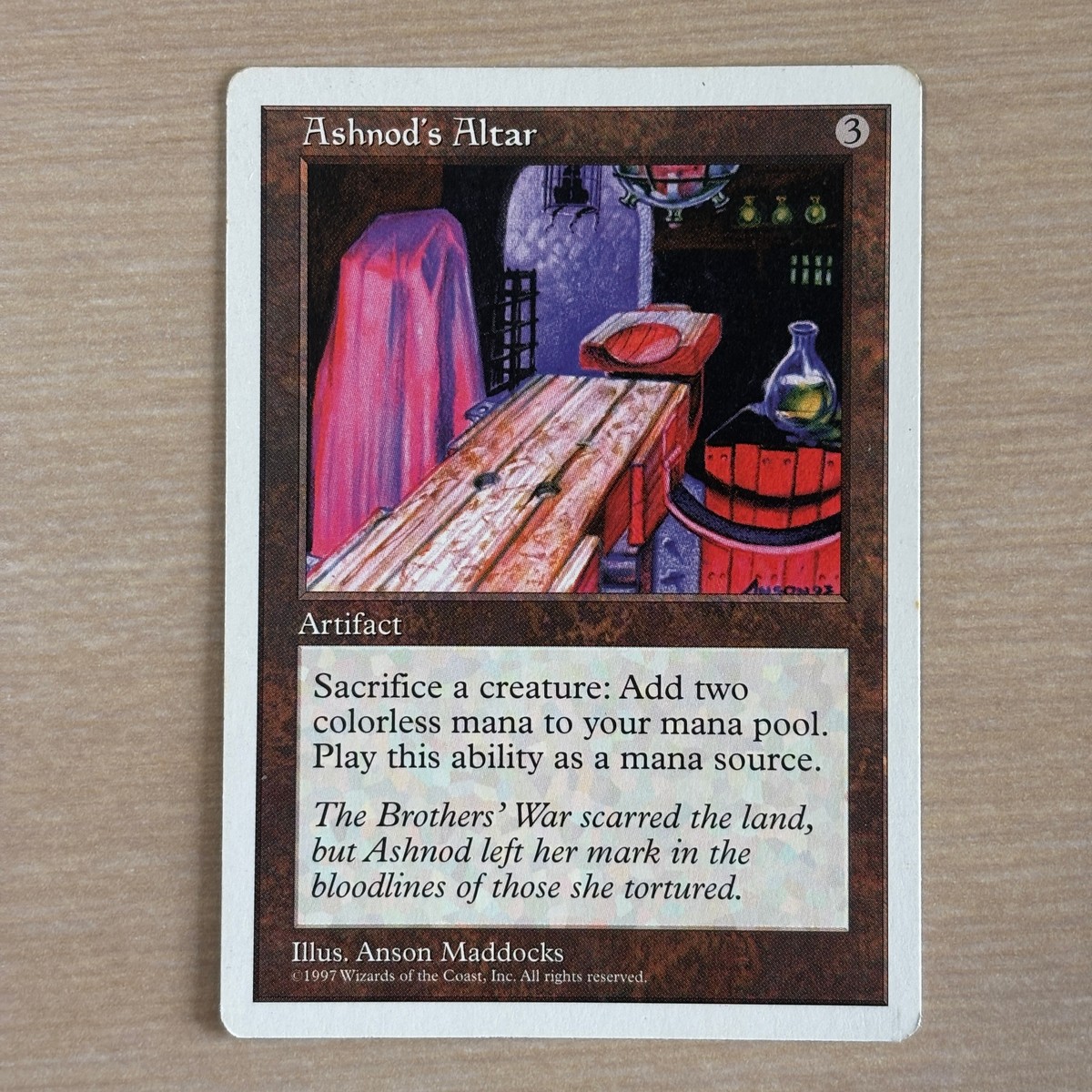 MTG Magic: The Gathering カード Ashnod's Altar トレカ Wizards of the Coast TCG