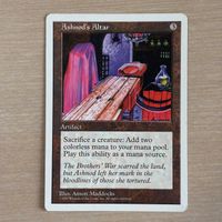MTG Magic: The Gathering カード Ashnod's Altar トレカ Wizards of the Coast TCG サムネイル 1