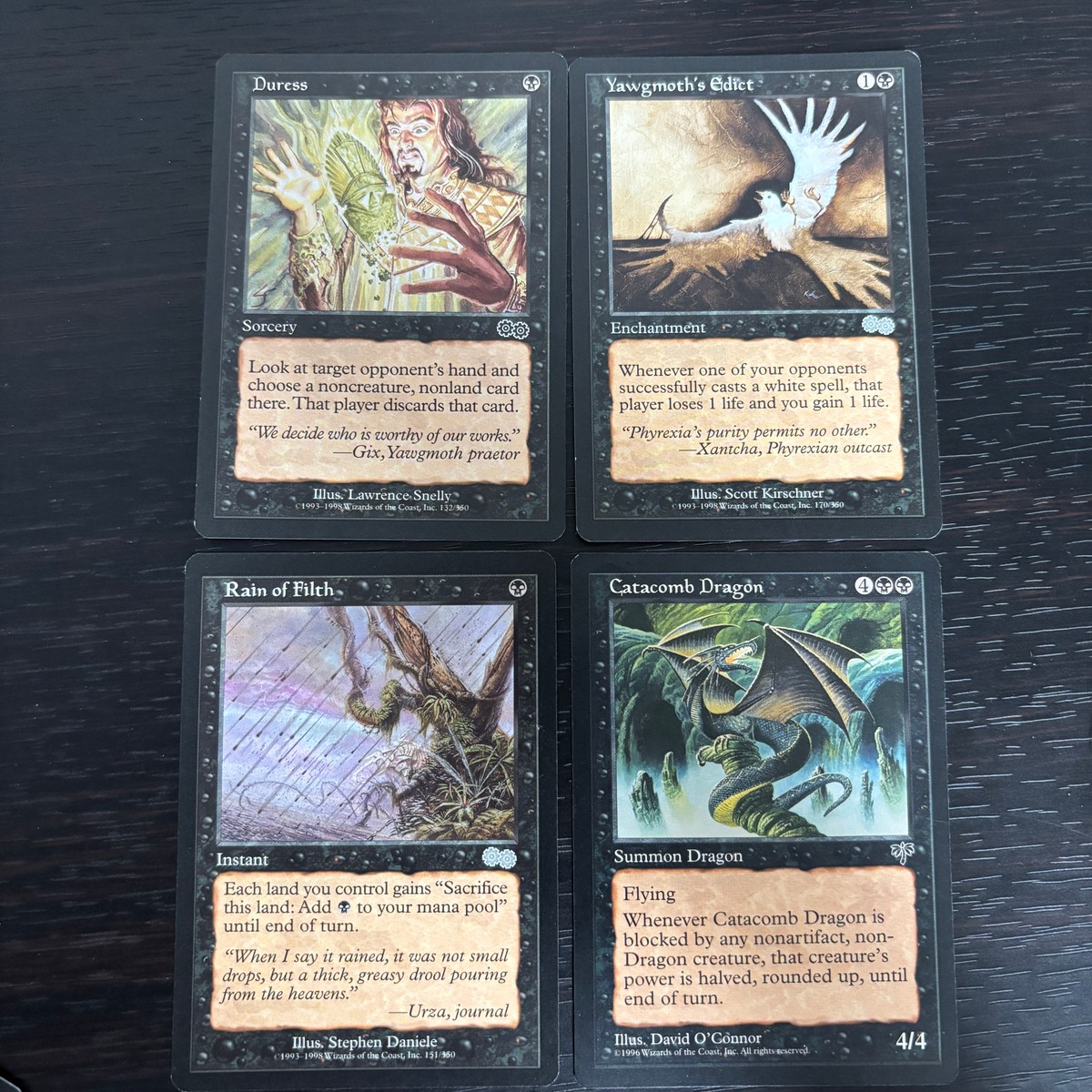 MTG Magic: The Gathering カード Duress トレカ 132/360 Wizards of the Coast