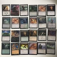 Magic The Gathering MTG Black Cards 20 Card Lot Japanese TCG edh deck parts lot