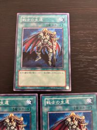 遊戯王 遊☆戯☆王オフィシャルカードゲーム DL まほう表記 マジック版まほう表記 希少型番 カード まとめ 魔法 戦士の生還 3枚 DL5-028 コナミ サムネイル 2