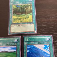 まほう表記 DL 希少型番 マジック版まほう表記 遊戯王 遊☆戯☆王オフィシャルカードゲーム カード まとめ 魔法 森 草原 海 3枚 DL2-027 DL2-030 DL2-031 コナミ TCG サムネイル 2