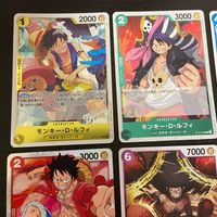 ワンピ ONE PIECEカードゲーム カード まとめ キャラクター モンキー D ルフィ 9枚 OP10-111 ST16-005 P-055 OP01-024 OP07-073 OP03-070 OP02-062 バンダイ サムネイル 2