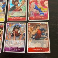 ワンピ ONE PIECEカードゲーム カード まとめ キャラクター モンキー D ルフィ 9枚 OP07-091 OP02-062 ST10-006 OP10-111 OP06-013 OP01-024 OP07-073 TCG サムネイル 4