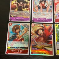 ワンピ ONE PIECE カードゲーム カード まとめ キャラクター モンキー D ルフィ 9枚 OP10-111 OP02-041 OP02-062 OP07-073 OP03-070 OP01-024 OP06-013 サムネイル 4