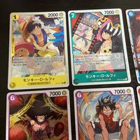ワンピ ONE PIECE カードゲーム カード まとめ キャラクター モンキー D ルフィ 9枚 OP10-111 OP02-041 OP02-062 OP07-073 OP03-070 OP01-024 OP06-013 サムネイル 2
