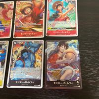 ワンピース ONE PIECE カードゲーム カード まとめ キャラクター リーダー モンキー D ルフィ 9枚 OP02-062 OP03-070 OP07-073 OP01-024 ST10-006 OP06-013 バンダイ サムネイル 5