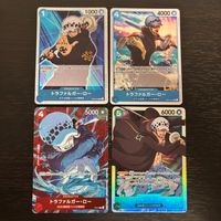 ワンピース ONE PIECEカードゲーム 麦わらの一味 人気キャラ キャラ単 まとめ カード トラファルガー ロー トレカ ST03-008 C バンダイ TCG サムネイル 1