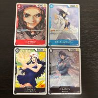ワンピ ONE PIECEカードゲーム 麦わらの一味 人気キャラ キャラ単 まとめ カード ニコ ロビン トレカ OP01-017 バンダイ TCG サムネイル 1