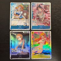 ワンピ ONE PIECE カードゲーム 麦わらの一味 人気キャラ キャラ単 まとめ カード ナミ トレカ P-053 バンダイ TCG サムネイル 1