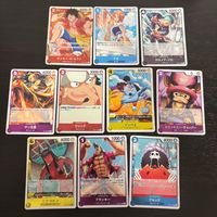 ワンピ ONE PIECE カードゲーム 麦わらの一味 人気キャラ キャラ単 まとめ カード モンキー D ルフィ トレカ OP01-004 バンダイ TCG サムネイル 1