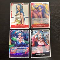 ワンピース ONE PIECE カードゲーム 麦わらの一味 人気キャラ キャラ単 まとめ カード ネフェルタリ ビビ トレカ ST01-009 C バンダイ TCG サムネイル 1
