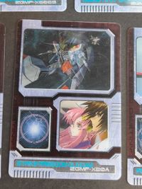 ガンダムSEED Destiny 森永 ウェハースカード ウエハース ウエファーチョコ 3Dカード ラクス・クライン キラ・ヤマト ラスラン レジェンドガンダム シン・アスカ サムネイル 2