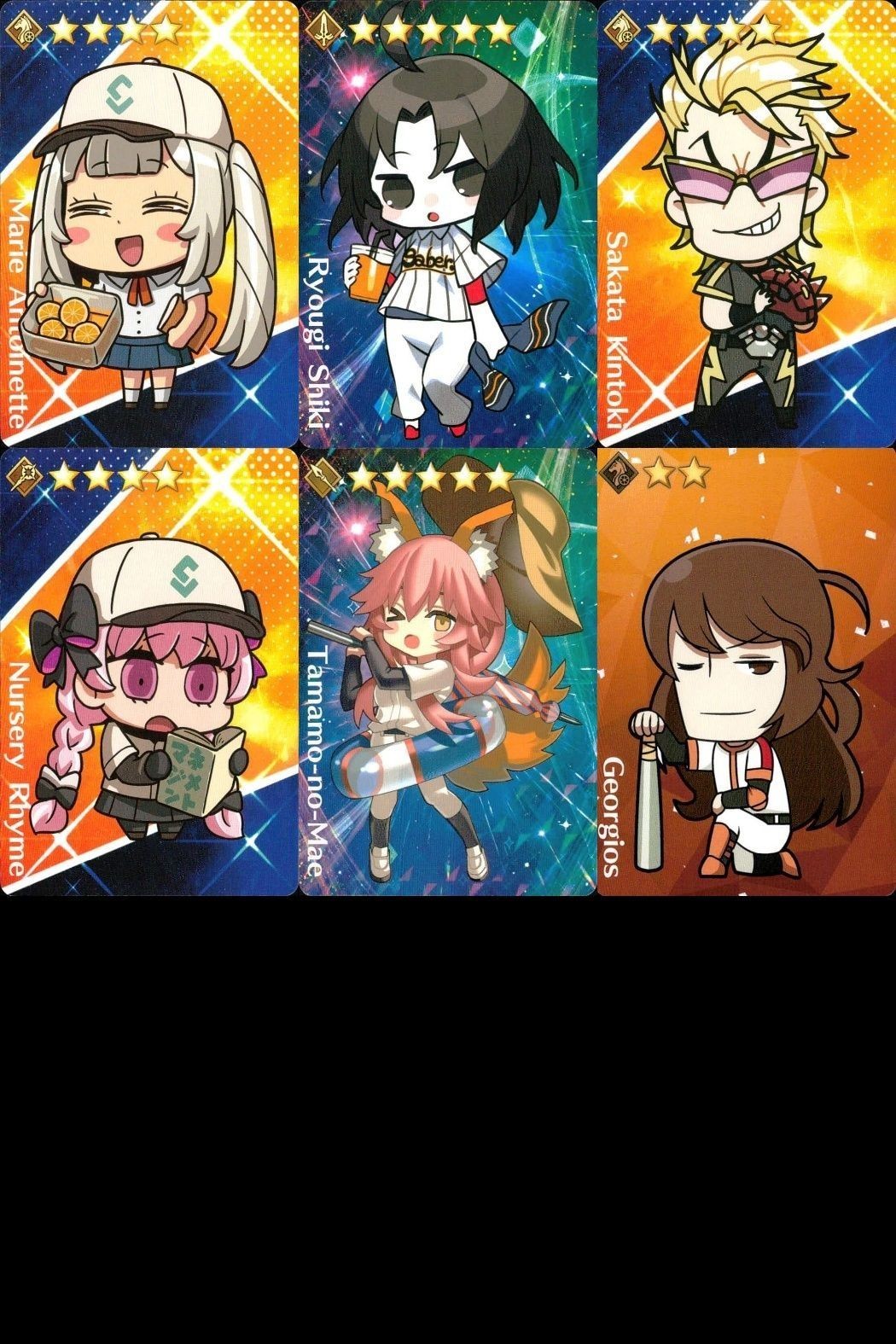 カード Fate FGO グレイルリーグ 野球 まとめ マリー・アントワネット 両儀式
セイバー 坂田金時 ナーサリー・ライム 玉藻の前 ゲオルギウス
ライダー コレクション ap304 o14