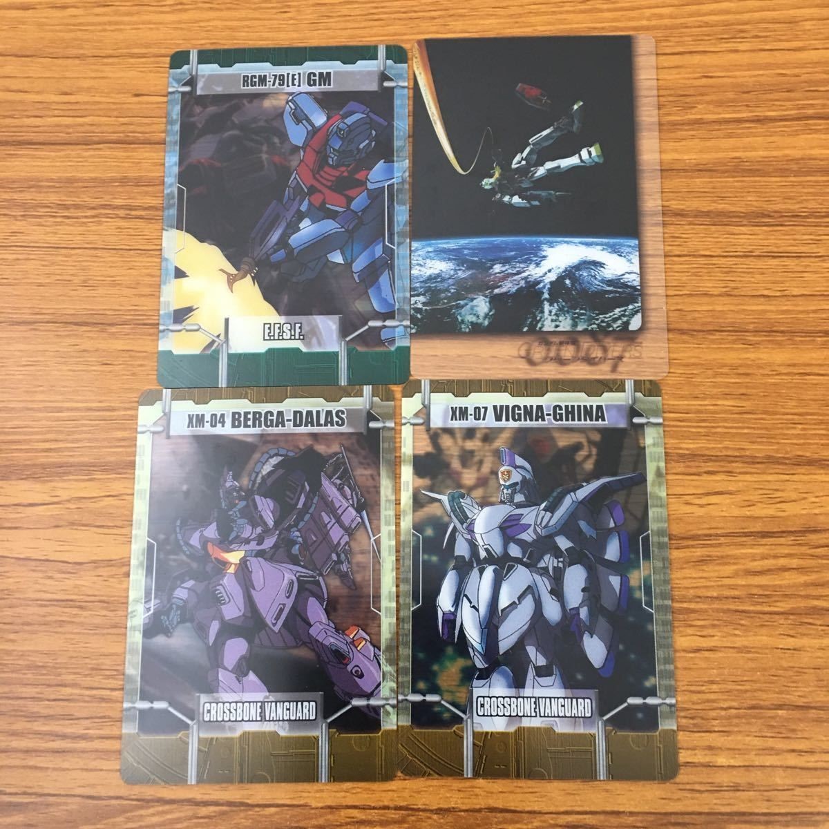 クリア カード トレカ まとめ ガンダム ベルガ ダラス 初期型 ジム ビギナ ギナ グリーンダイバーズ 91