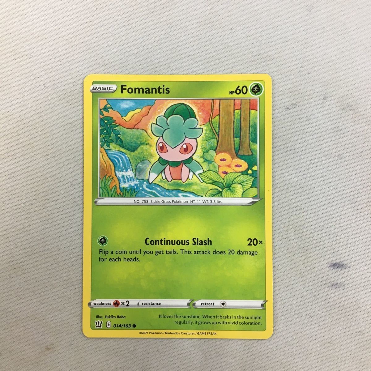 Pokemon Card Old Back English Version Oddish 20