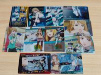 Tiger and Bunny Metal Card Carina Blue Rose Wafer
