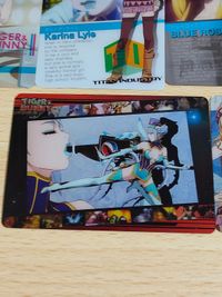 TIGER&BUNNY タイガー&バニー タイバニ ウエハース カード メタルカード コレクション カリーナ ブルーローズ サムネイル 5