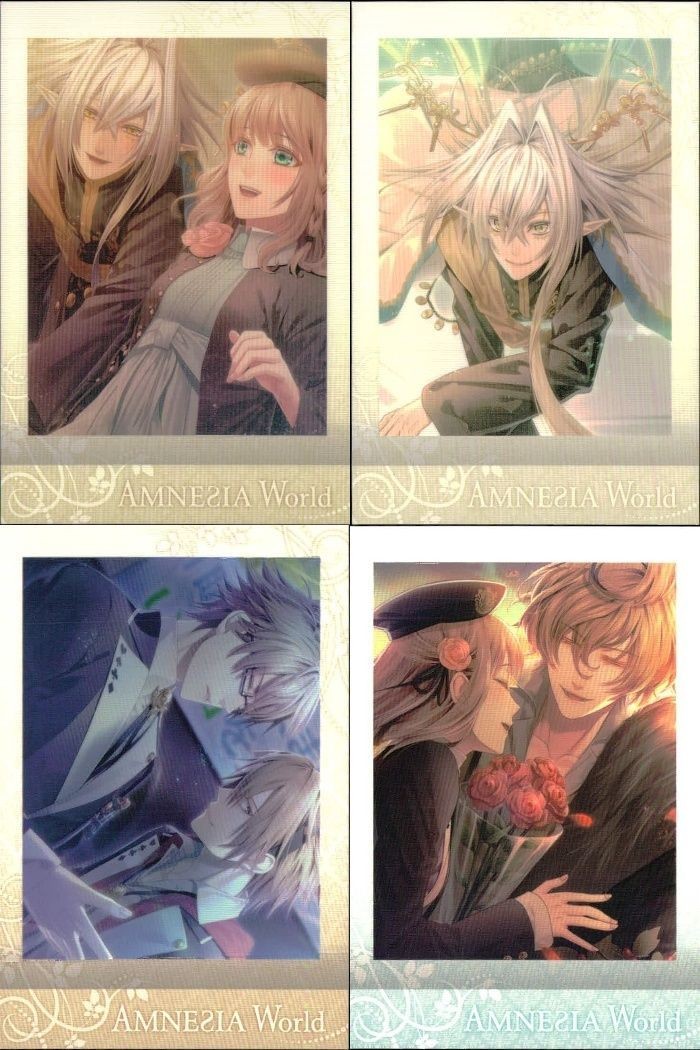 カード オトメイト アムネシア ぱしゃこれ まとめ No 23 24 25 26 AMNESIA World MOVIC ムービック