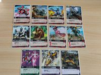 装甲ビーファイター ビーファイターカブト カード レンジャーズストライク まとめ レッドジャイロ スタッガータンク 異次元調達屋カブト 老師グル レッドル メガヘラクレス ジースタッグ ジャマー ジャマール戦闘機 テントリーナ サムネイル 1