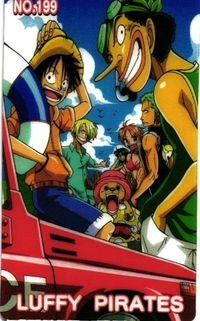 One Piece Card Nami Robin Shanks Gummy Japanese Anime