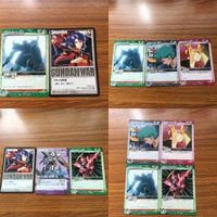 Gundam War Card Lot Promo Aslan Haman Kyrios Anime