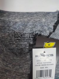 大きいサイズ タグ付き 新品未使用 デッドストック XXLサイズ ドラゴンボール 超 海外製 ビンテージ Ｔシャツ 半袖 東映アニメーション ライセンス品 鳥山明 ブラック 黒 コットン スーパーサイヤ人 ブルー 孫悟空 ベジータ サムネイル 3