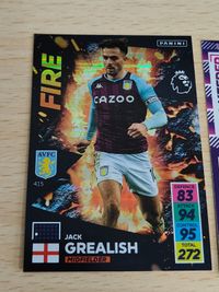 プレミアリーグ カード panini パニーニ 2021/2022 2021/22 まとめ アストンヴィラ グリーリッシュ FIRE エミリアーノ マルティネス サムネイル 2