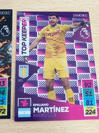 プレミアリーグ カード panini パニーニ 2021/2022 2021/22 まとめ アストンヴィラ グリーリッシュ FIRE エミリアーノ マルティネス サムネイル 3