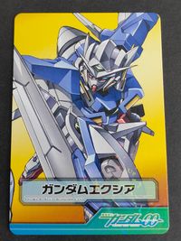 Gundam 00 Double O Gundam Exia Card Japanese Anime