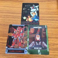 Gundam Wafers Card Lot of 15 Vintage Anime