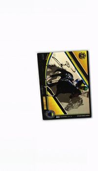 競馬 オーナーズホース キングカメハメハ 安藤勝己 騎手 サイン 入り 箔押し カード サムネイル 1