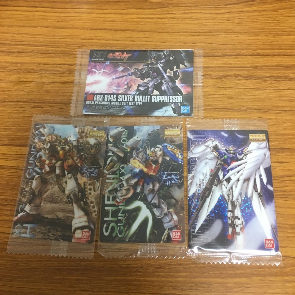 ガンダム ウエハース カード 未開封 まとめ ガンダム W レア ガンダム NT レア 60