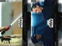 カード まとめ スターウォーズ Star Wars 61 FACE-OFF ON PASAANA パサーナでの対決 60 GLANCES OF DOUBT 疑念のまなざし Topps トップス サムネイル 1