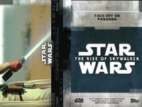 カード まとめ スターウォーズ Star Wars 61 FACE-OFF ON PASAANA パサーナでの対決 60 GLANCES OF DOUBT 疑念のまなざし Topps トップス サムネイル 2